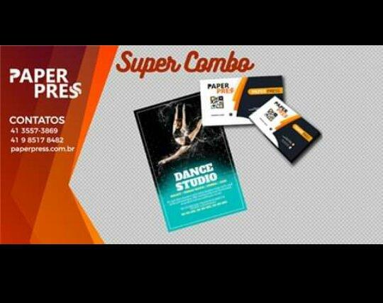 Combo - Cartão de vista + Panfletos / R$ 199,90