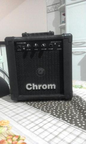 Vendo uma caixa amplificada, mais um cabo de 2,5m 110.00 - Foto 2