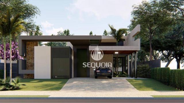 Casa com 3 dormitórios à venda, 408 m² por R$ 1.350.000 - Alphaville - Ribeirão Preto/SP