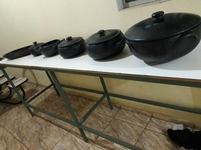 Jogo panelas de barro