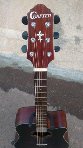 Violão CRAFTER Folk Aço NOVINHO* Etiqueta ainda no Captador - Foto 6