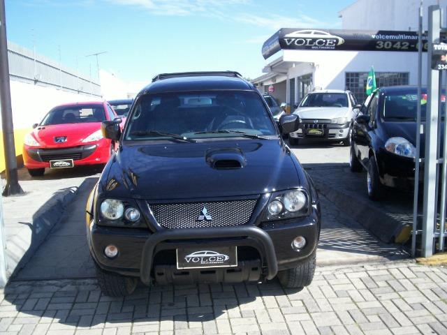 Mitsubishi L 200 Sport Hpe 4X4 C Dupla Preta Impecável - Foto 2