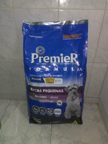 Ração Premier Premium Raças Pequenas Adulto 15 kg + Posta Ração 15 kg