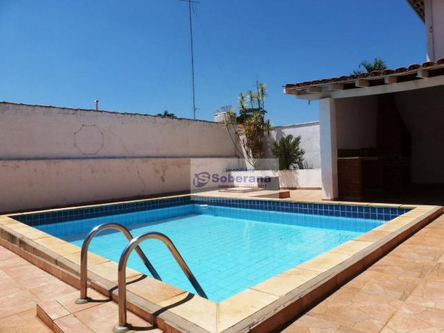 Casa com 3 dormitórios para alugar, 200 m² - jardim bom retiro - campinas/sp