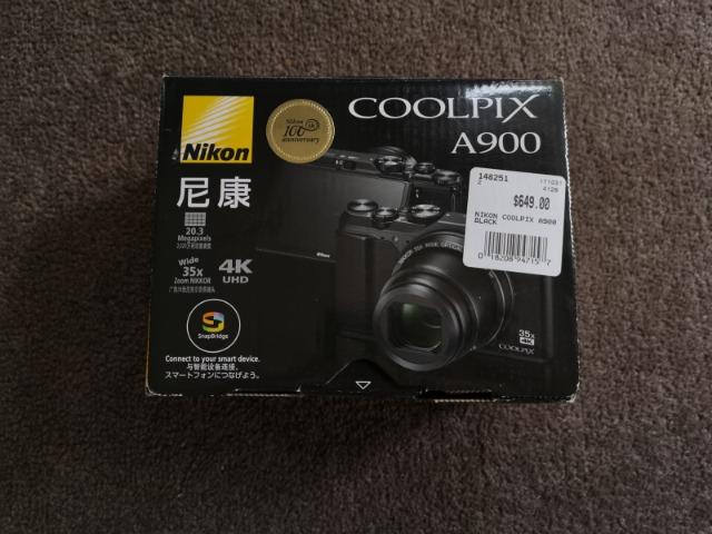 Nikon Coolpix A900 preta - Foto 4