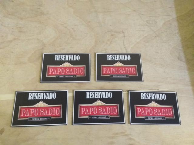 Fazemos placas de ps adesivadas. - Foto 2