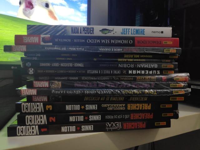 Hq's Diversas (Preacher, Demolidor, Jeff Lemire, Superman, Homem aranha, Hellblazer, etc)