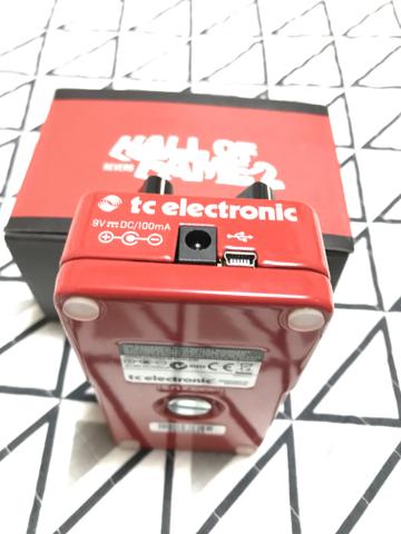 Pedal de reverb Hall of fame 2 tc eletronic novo - Foto 3