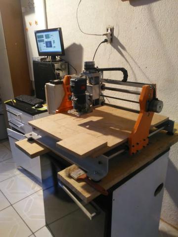 Cnc profiissional 450x500 completa -nova com garantia