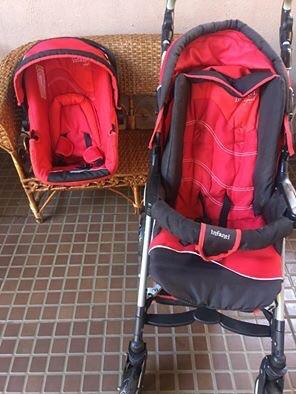Carrinho e bebê conforto Infanti