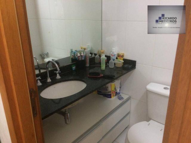 Apartamento de 82m², com 2 suítes, loteamento aquarius - Foto 10