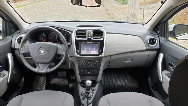 Lindo Logan 2016 1.6 EasyR automático novo troco e financio - Foto 9