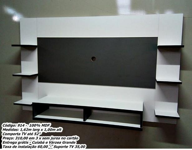 Painel MDF para TV até 52" (NOVO) - Foto 6