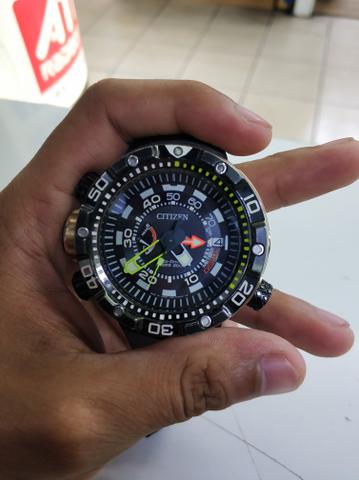 Relógio Citizen original Aqualand Eco-drive Bn2025-02e - Foto 3