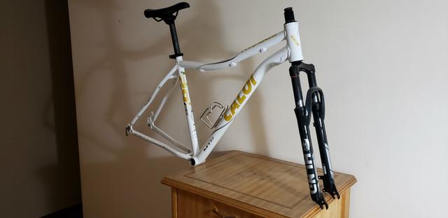 Quadro Caloi TWO NINER tamanho 20" - Foto 5