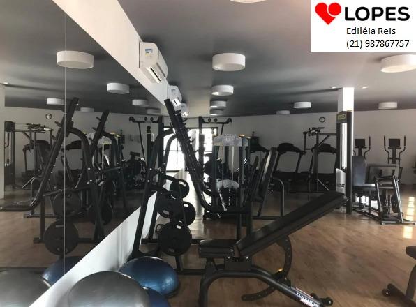 Excelente cobertura de 4 quartos 222m2 no menor m2 do Recreio! - Foto 12
