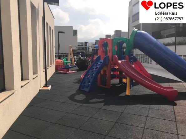 Excelente cobertura de 4 quartos 222m2 no menor m2 do Recreio! - Foto 13
