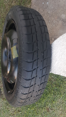 Roda 16 + pneu semi-novo - Foto 2