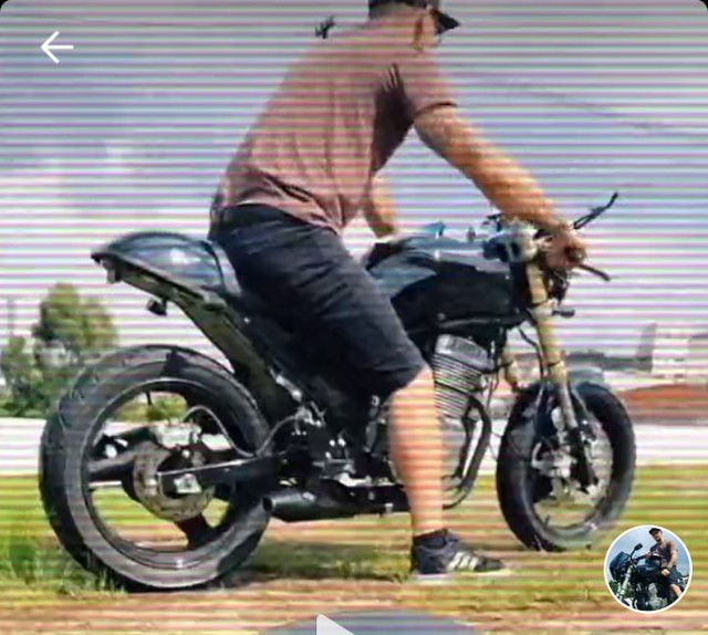 MOTO CUSTOMIZADA 250 CC CAFE RACER