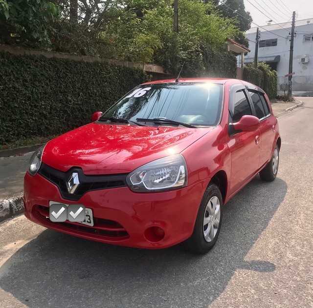 CLIO EXPRESSION 4P COMPLETO COM GNV 2016 TOP!!!