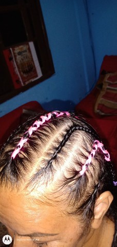Tranças em geral, colocação de cabelo orgânico  - Foto 5