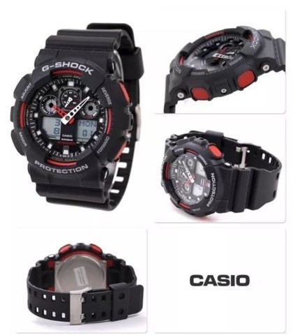 Relogio Casio G-shock Ga-100-1a4 - Foto 4