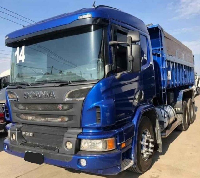 scania caçamba