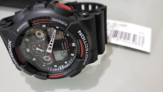 Relogio Casio G-shock Ga-100-1a4 - Foto 5