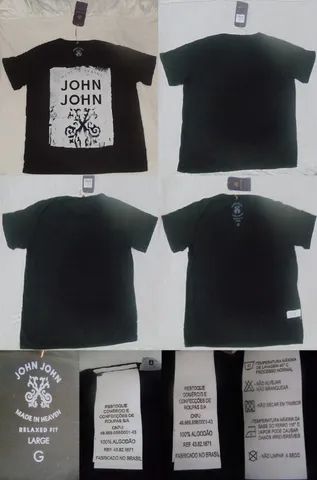 Camiseta John John Caveira Made in Heaven Masculina em Promoção na