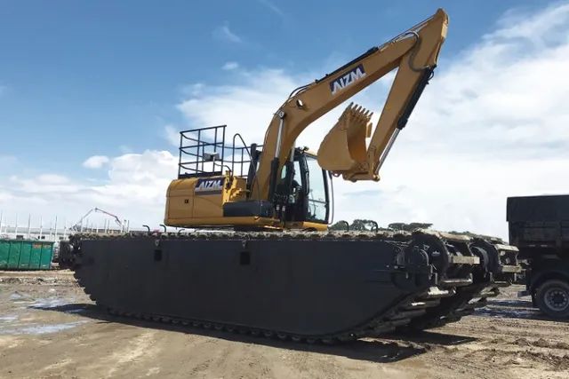 Escavadeira Anfíbia 25ton AIZM - Foto 4