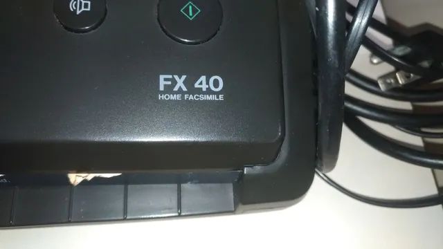 Aparelho de Fax Samsung FX-40, antiguidade, completo, bom estado. - Foto 2