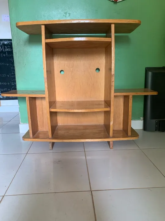 Rack de madeira