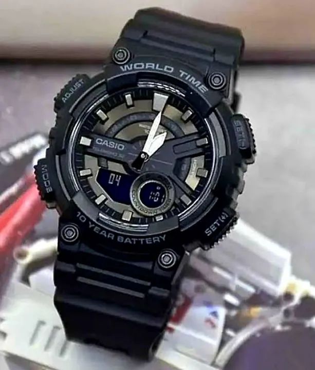 RELÓGIO CASIO STANDART AEQ-110W-1BVDF - Foto 5