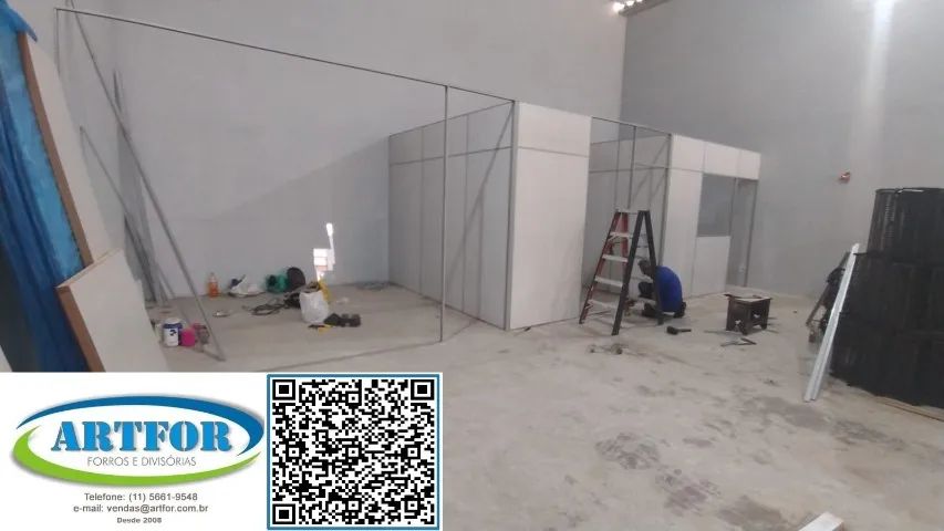 Montagem Divisórias Escritório Eucatex e Naval - Artfor - Foto 2