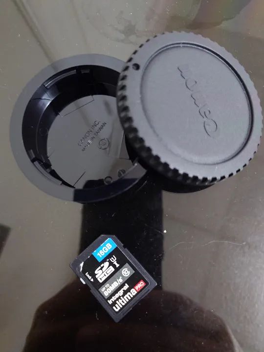 Câmera Digital Canon Eos Preto 18.0mp - 4000d | 18-55mm - Foto 2