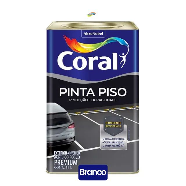Tinta Pinta Piso Coral Premium 18L  - Foto 5