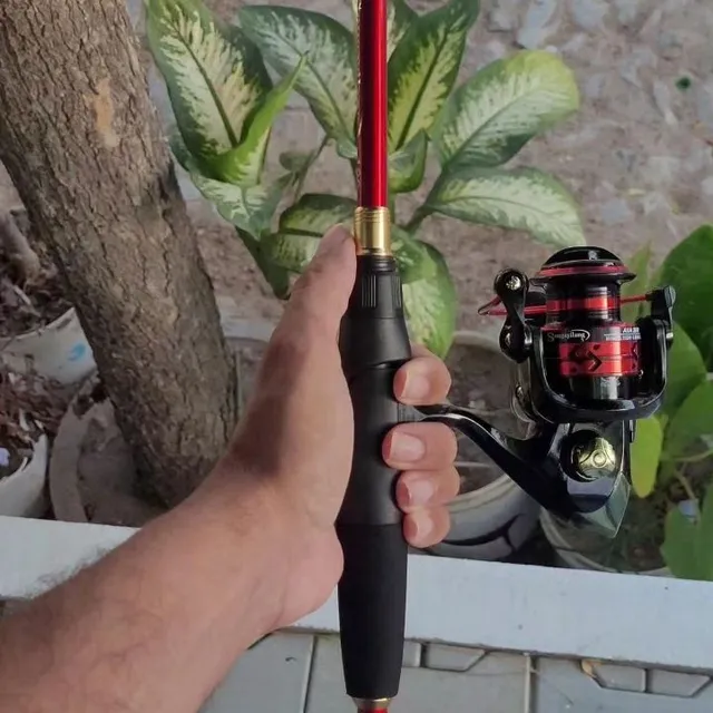 VARA DE PESCA DE ALTA QUALIDADE PROMOÇÃO POR APENAS 100 REAIS