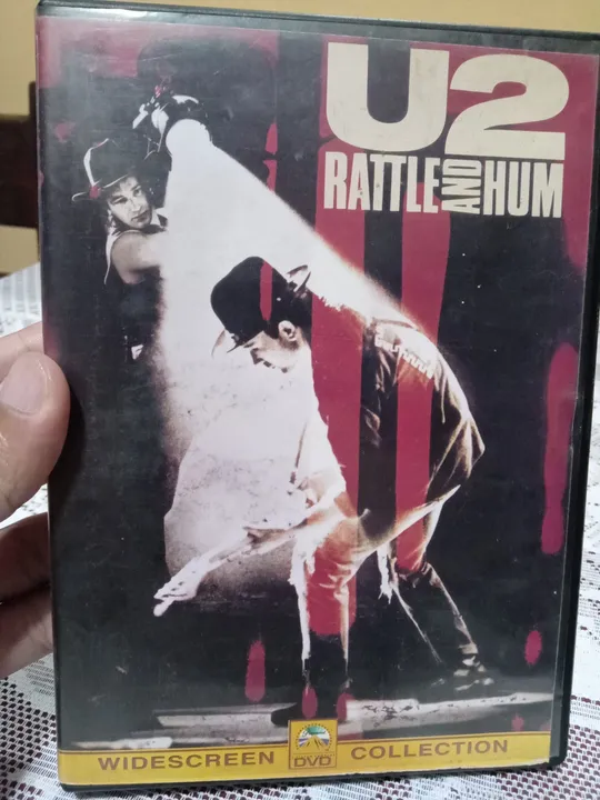 Dvd original da Banda U2 Ratle and Hum