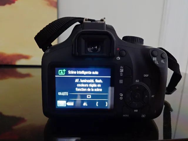 Câmera Digital Canon Eos Preto 18.0mp - 4000d | 18-55mm - Foto 6