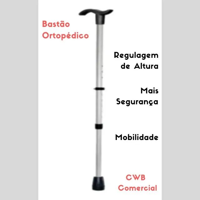 Bastão Ortopédico - Bengala - Foto 2
