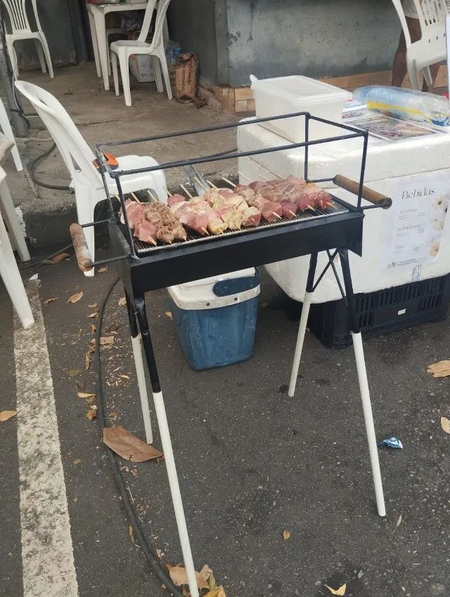 Churrasqueira Para vender frango assado galeto assado espetinho costela churrasquinhos  - Foto 5