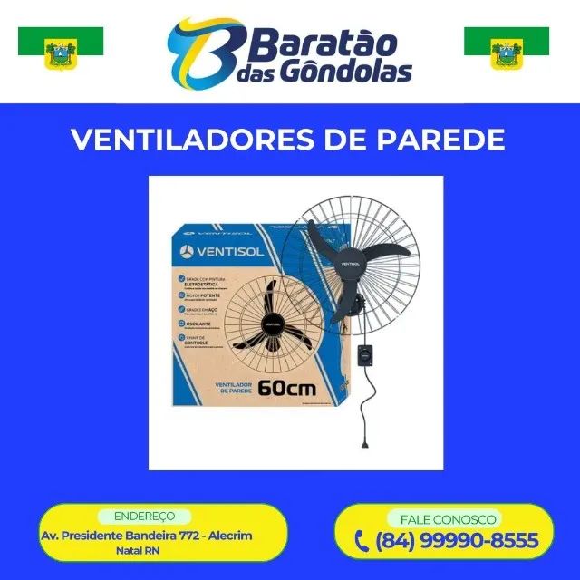 Ventiladores de Parede