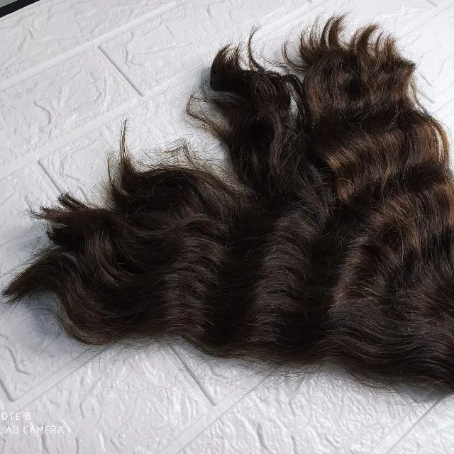 Cabelo Humano 45cm 168g 6,40 Cast Claro,ond Regional - Foto 3