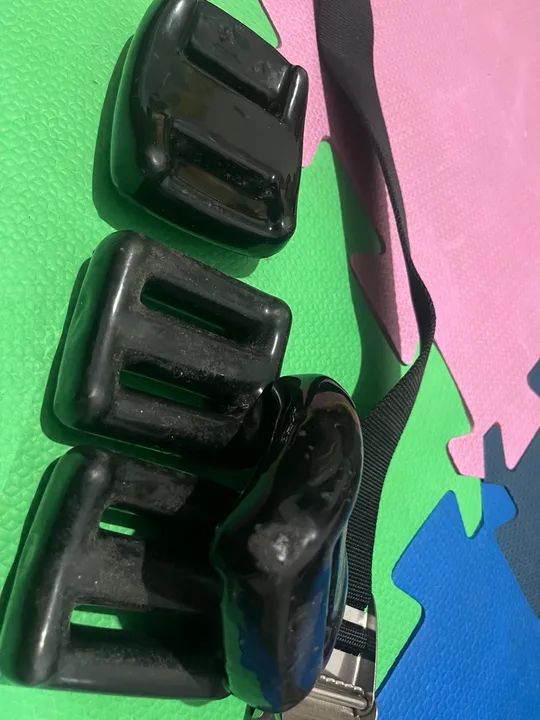 Cinto lastro mais peso mergulho 