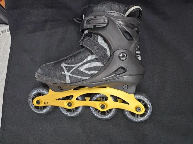 Vendo patins inline tamanho 38 MUITO NOVOS - Foto 5