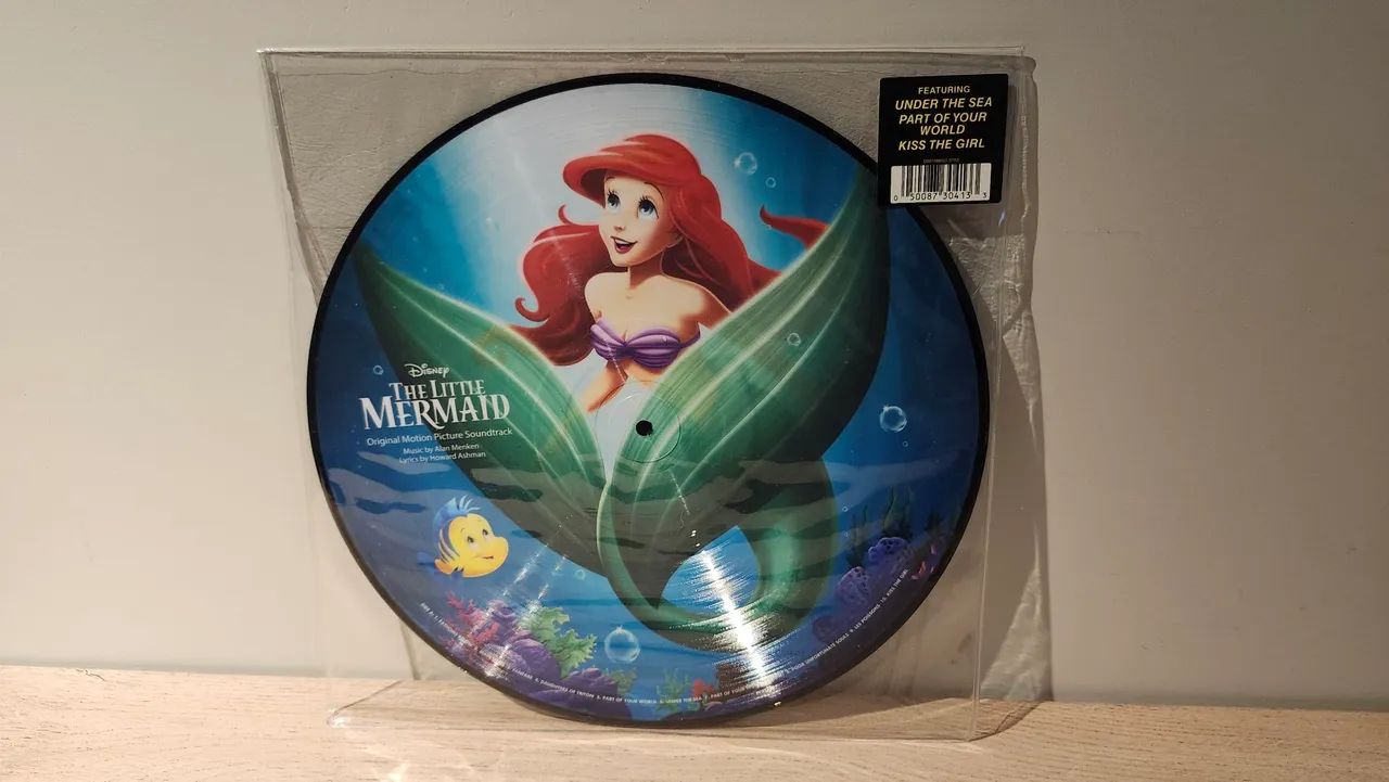 Disco de Vinil - A Pequena Sereia