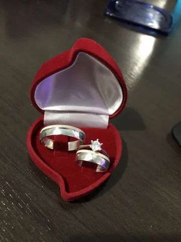 PAR DE ALIANÇAS COMPROMISSO  - Foto 5