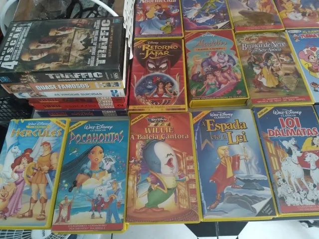 26 fitas de desenhos em VHS 64860944577538122