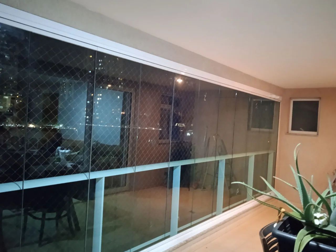 Vidraçaria - cortina de vidro 