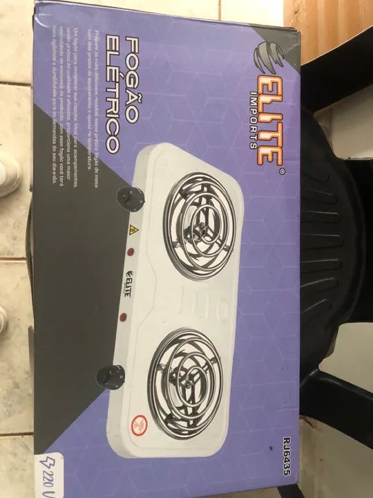 Fogão Elétrico 2 Bocas - Elite Imports - Foto 2